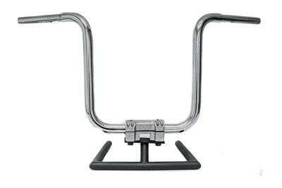KST Kustoms Polished 14 Straight Jacket Handlebars Bars Harley FLTR Softail 1.25