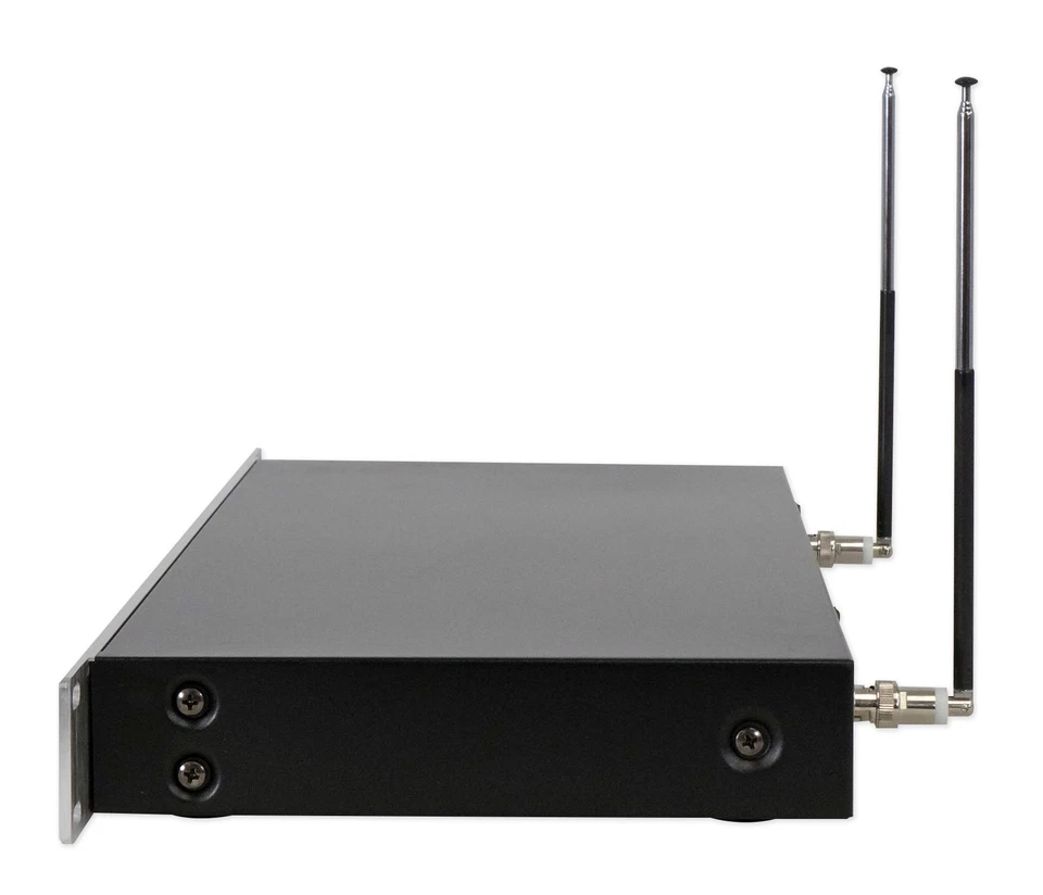 Rockville RWM4200VH VHF Wireless Quad HandHeld Microphone System w LCD Display! - Image 3 of 4