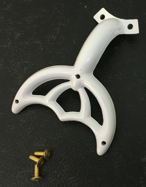 Replacement Part Metal Ceiling Fan Blade Arm Bracket White Color