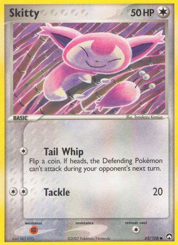 Pokemon Skitty (62/108) Power Keepers LP