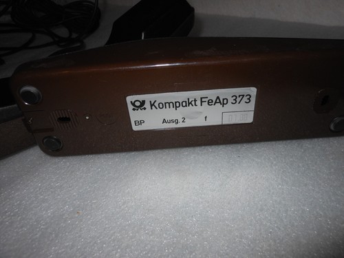Deutsche Bundespost Telefon Kompakt FeAP 373 - Braun - Mit TAE-Stecker - Retro - Bild 4 von 5