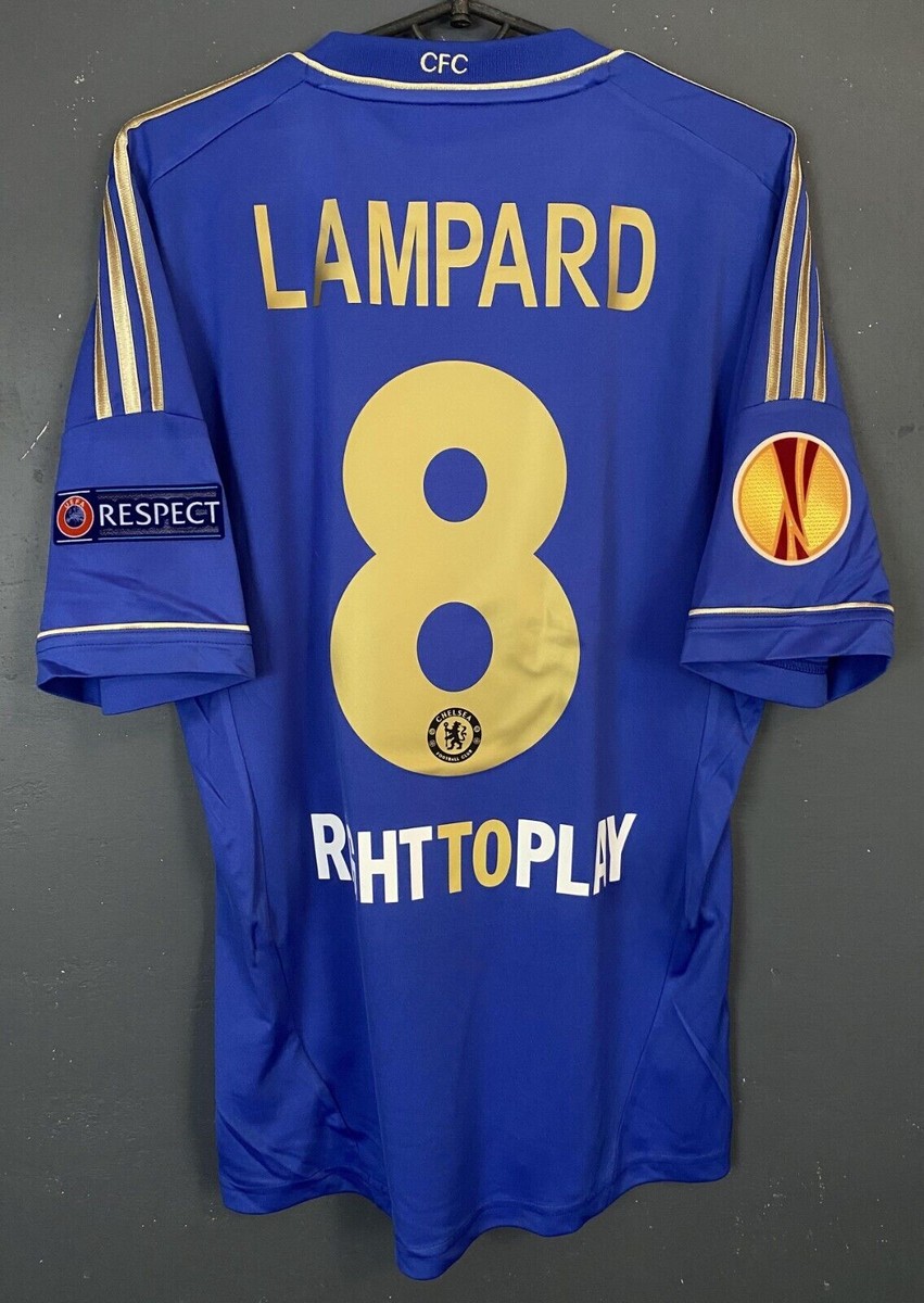 MENS FC CHELSEA 2012/2013 FRANK LAMPARD #8 SOCCER FOOTBALL SHIRT