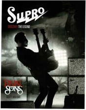 2019 SUPRO Amplifiers Amps SCOTT HOLIDAY of Rival Sons Magazine Ad