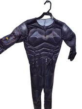 Batman Costume With Cape And Mask Kids Size 8-9 Halloween Costume