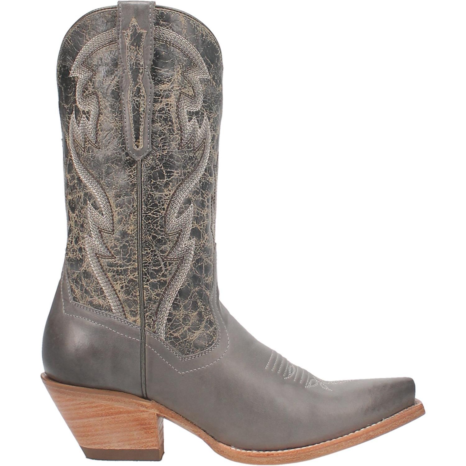 Dan Post Women's Tria Grey Leather Boot DP4397 eBay