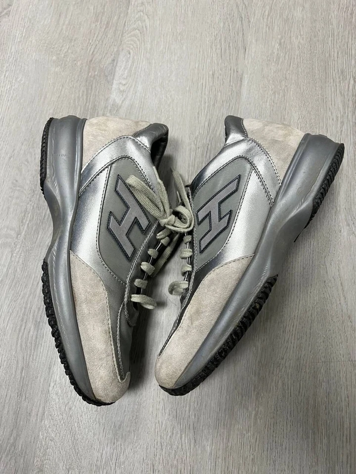 Zapatillas Hombre Hogan Interactive H Flock HXM00N0Q1011V2416G Gris Talla 6 Foto 2 de 4