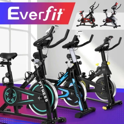 Everfit Spin Bike Exercise Bike Fitness Home Gym 100kg-150kg Capacity - image 1 of 4