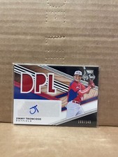 Jimmy Troncoso 2020 Panini Elite Extra Edition Relic Auto /149 DMS-JT