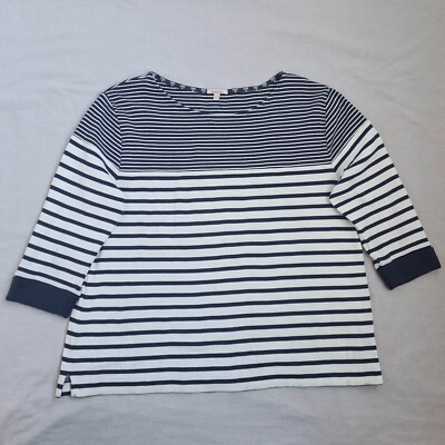 Barbour Damen Maritim Pullover Größe US 12 UK 16 DE 42 Gestreift Bluse Sweater
