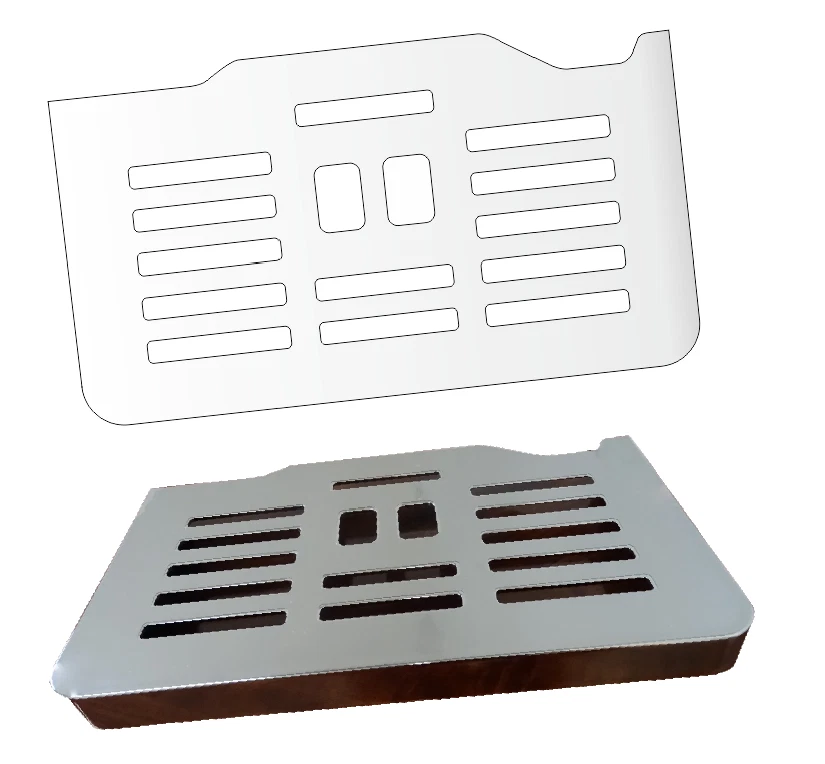 Schutzfolie für DeLonghi PrimaDonna Exklusiv Tropfblech ESAM - 6900 & 6850 