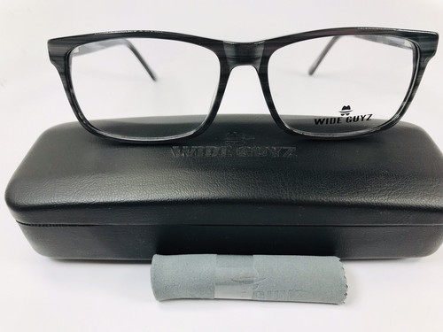 Neu breite Guyz graue Marmor MAD DOG Brille 63/17/155 für den stilvollen großen Mann - Bild 2 von 12