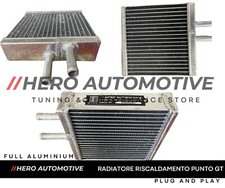 Fiat PUNTO GT TURBO MK1 176 75 90 5893932 RADIATORE RISCALDAMENTO In Alluminio