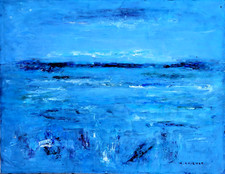 STUNNING PAINTING SIGNED H COIGNET SEASCAPE