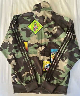 Adidas Men's x Originals Jeremy Scott Camo Track Jacket