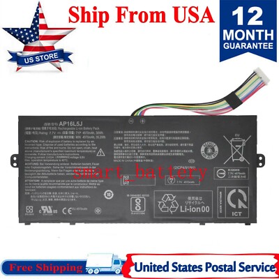 AP16L5J Battery for Acer Spin 1 SP111-32N Swift 5 SF514-52T SF514-53T SF514-52T 