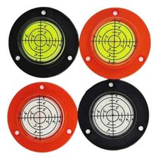 10PCS 50X12mm Round Horizontal Bubble Level High Precision Bubble Level