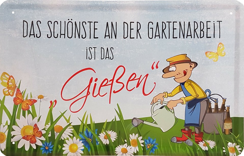 Blechschilder Fur Den Garten
