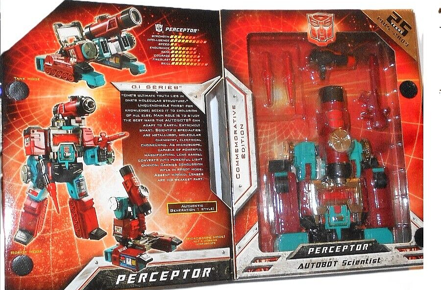 Transformers Perceptor G1 Afa 80/New Sealed/Misb/100% Original/1985
