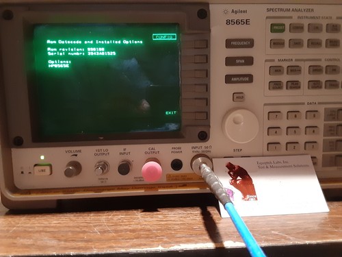 Agilent 8565E 50 GHz Spectrum analyzer Less than 3000 hours of use. 2.4 mm male - Picture 3 of 11