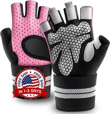 Guantes Gimnasio Para Mujer Guantillas Bicicleta Gym Weightlifting Gloves Women