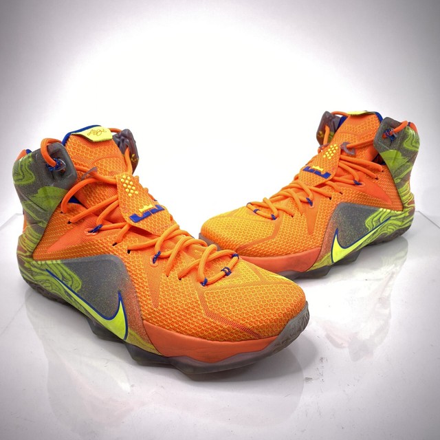 lebron 12 orange