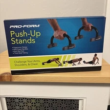 Proform Push-up Stands New IB Soft Foam Handles, Anti-slip Feet Gym Exercise
