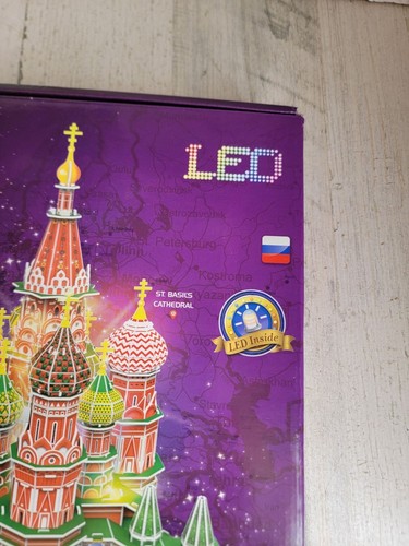 Cubic fun led Saint basil's cathedral architectural model - Picture 4 of 11