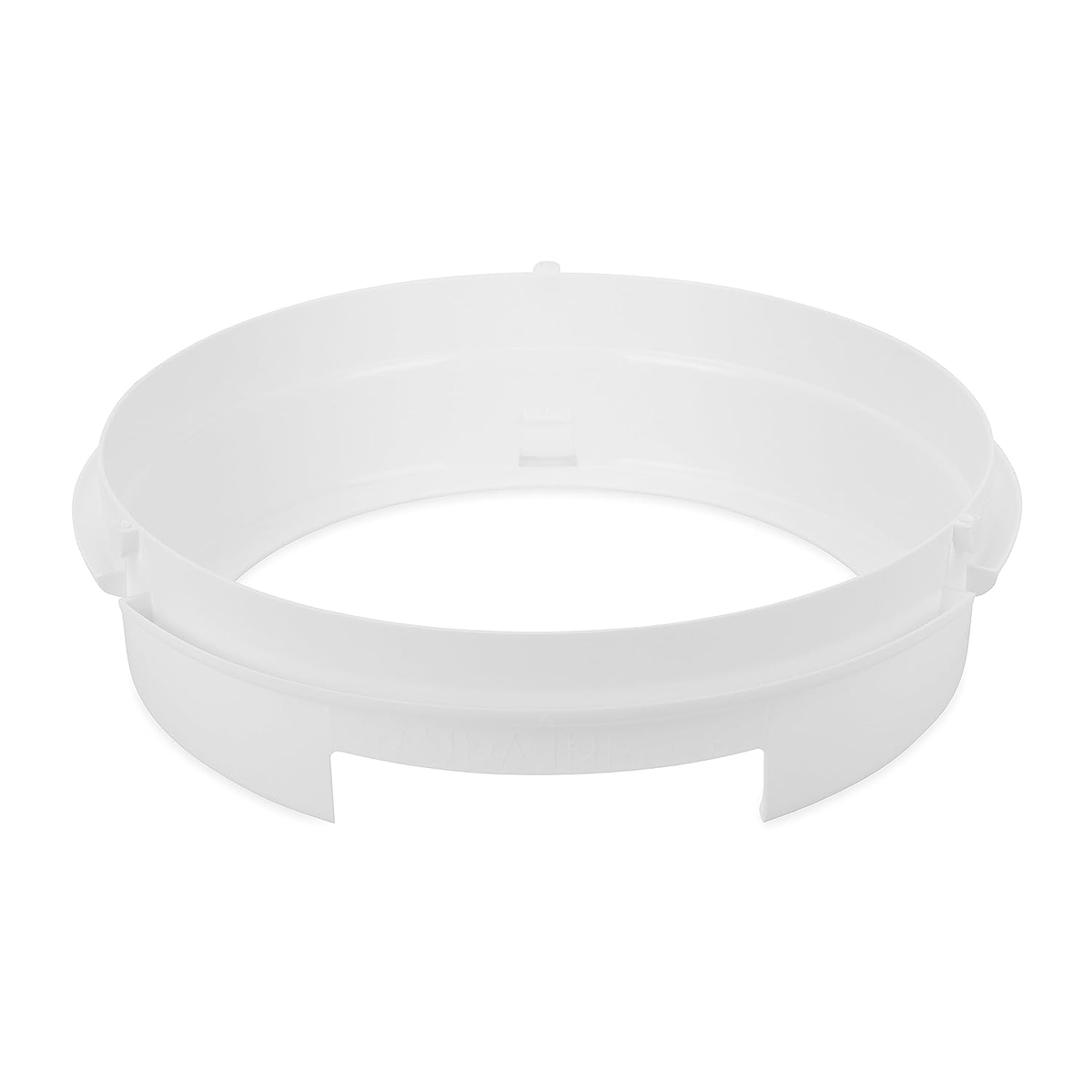 RV Trailer Paper Plate Holder Dispenser - Mounts Under Cabinet, Holds 9 Inch Paper/Plastic Plates, Saves Space (Black)