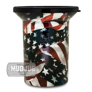 Mud Jug Roadie Edition Spittoon - Orange Portable Spit Cup For Tobacco - View #11