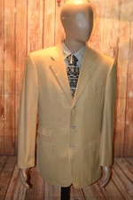 Ermenegildo Zegna 15milmil 15 Men Check 3 Front Button Sports Coat Sz 40R