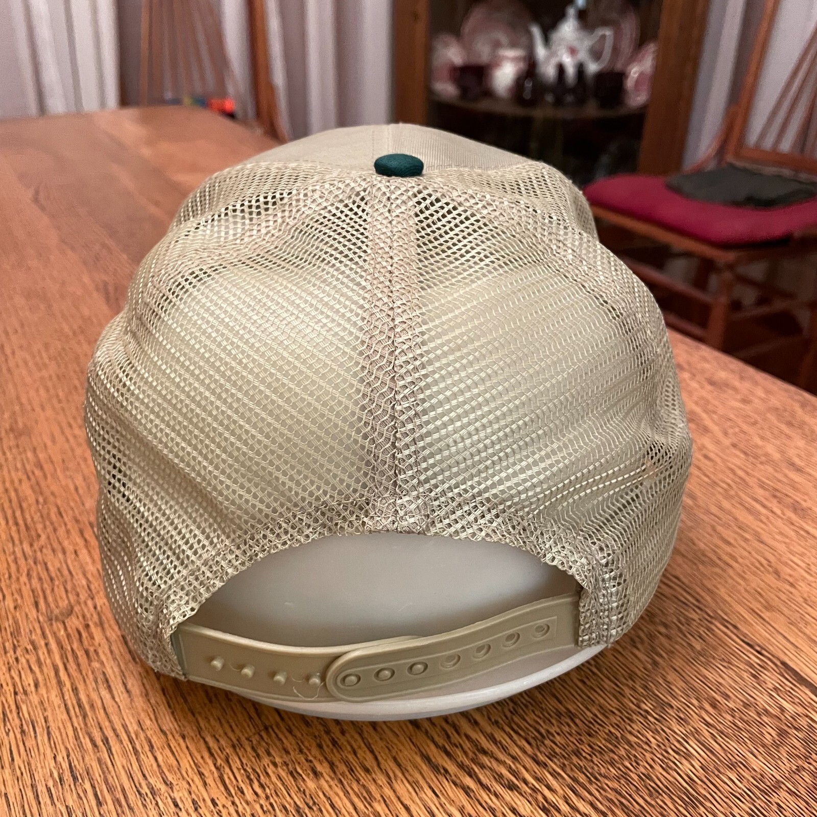 Men's Simplot Grower Solutions Snapback Green/Tan… - image 7