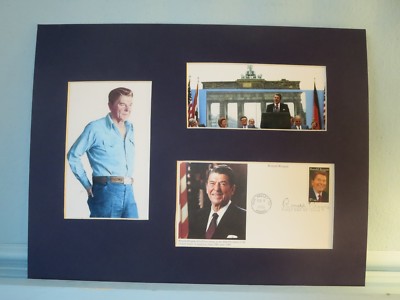 Ronald Reagan tells Gorbachev to ''Tear Down This Wall''  & First day Cover  