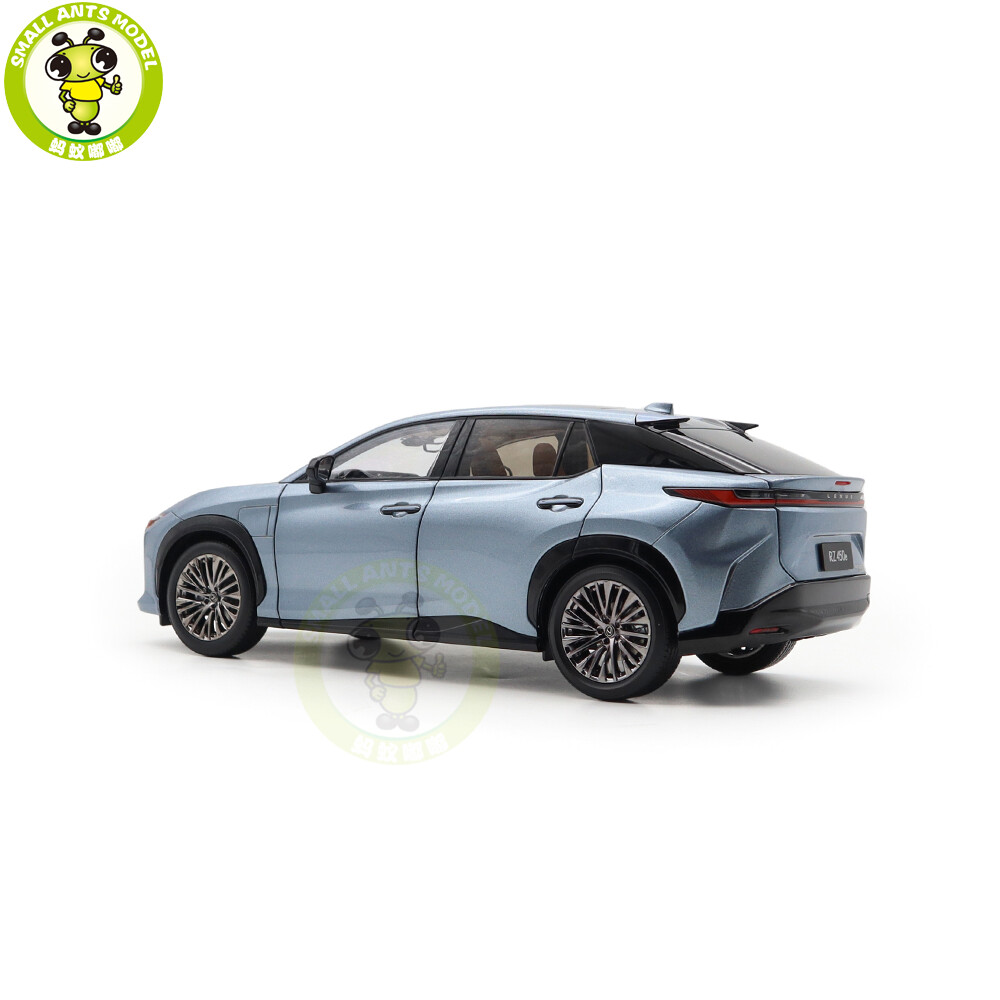 1/18 Toyota Lexus RZ 450e Blue Diecast Model Cars Toys Gifts For