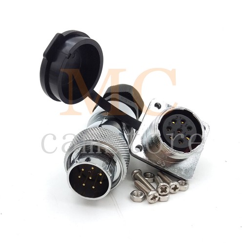 WS20 2-12 pin bulkhead IP67 waterproof plug and socket , industrial connector - Picture 19 of 22