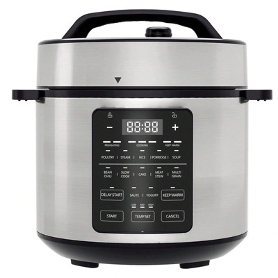 getrich25Sweetcrispy 6 QT Electric Pressure Canner 12-In-1 Multi Cooker Electric