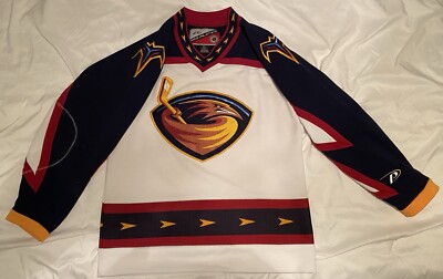 Atlanta Thrashers Adult S/M Pro Player Vintage 90s Hockey Jersey