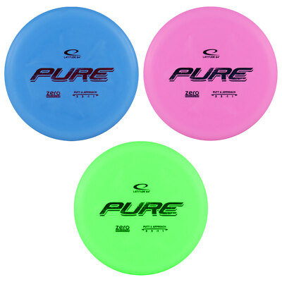 Latitude 64 Disc Golf Zero Medium Pure Putter 3/3/-1/1 - Choose Exact