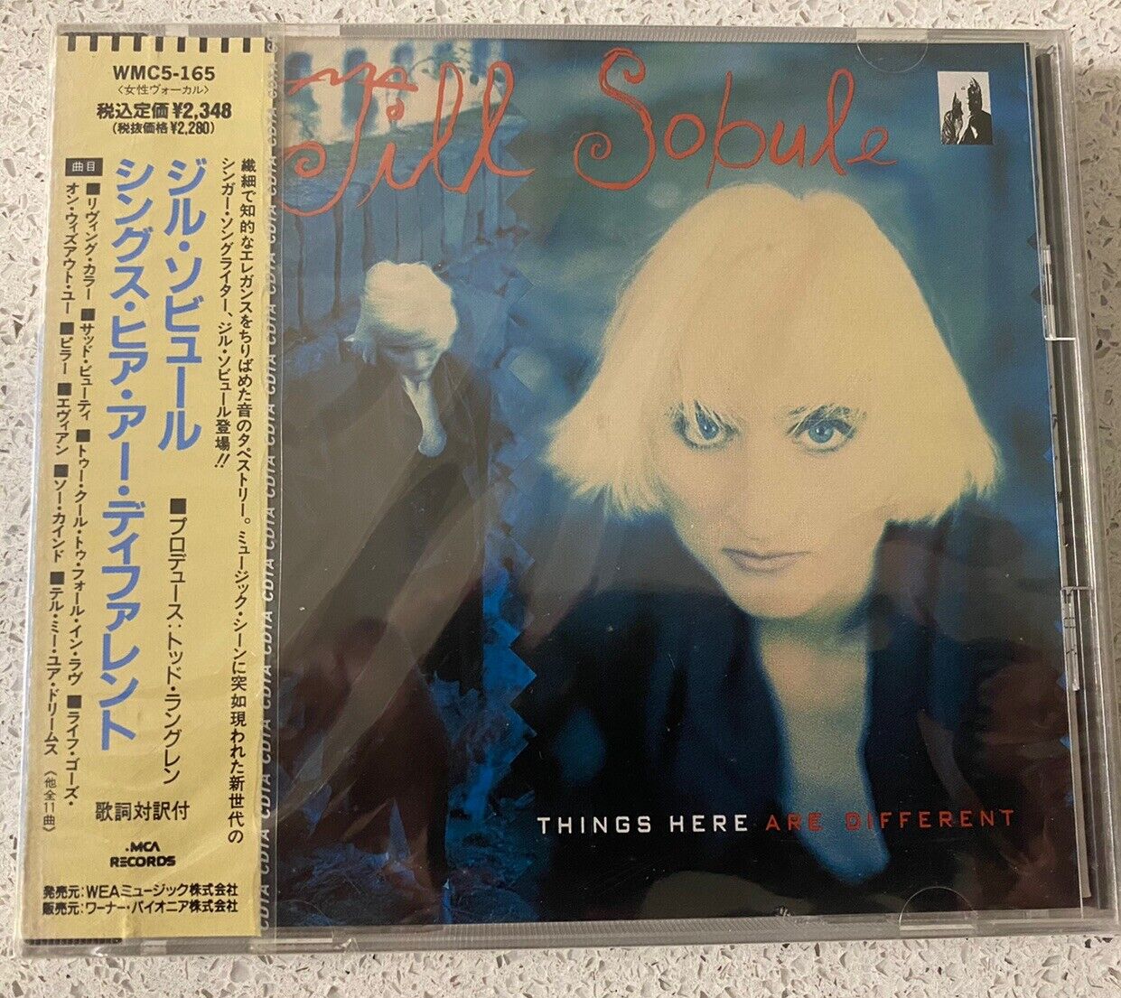 Jill Sobule – Things Here Are Different (CD) JAPAN OBI WMC5-165 Sealed RARE Prom