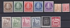 Berlin Jahrgang 1953 postfrisch / ** MiNr.: 101-05, 106-09, 110-11, 112-13