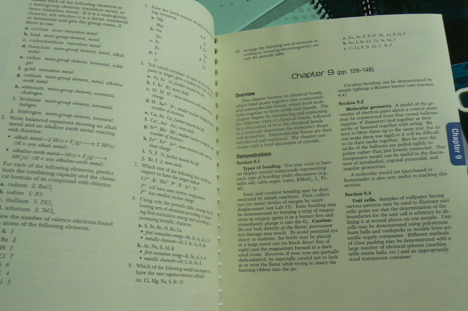 ABeka CHEMISTRY 3E,gr.11 Text&Lab Manual+Teacher's Ed,&Answer Key++CURRENT $282