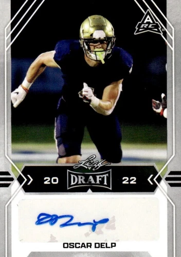 2022 Leaf Draft Oscar Delp #BA-OD1