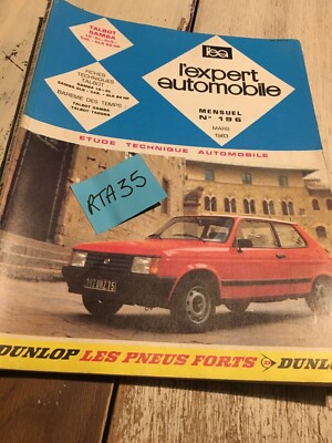 Talbot Samba LS GL GLS CAB Practical Technical Review Automotive Expert RTA