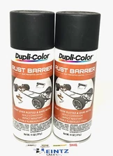 Duplicolor RBA100 2 PK Rust Barrier Flat Black - Rust Preventive Coating - 11 oz