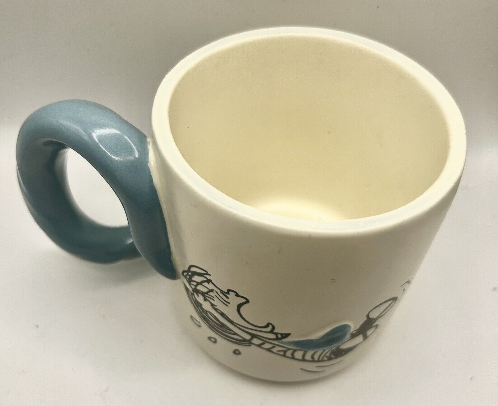 Hallmark Peanuts Ceramic Mug Linus Snoopy Mug 3D Blanket Handle 16oz