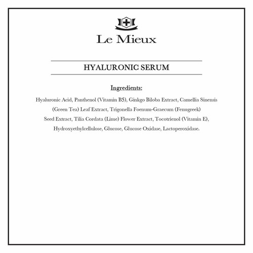 Le Mieux Hyaluronic Serum 1oz/30ml New In Box SUPER FRESH!! - Picture 2 of 4