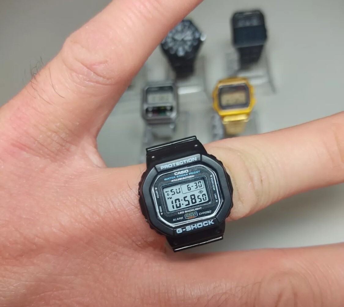 CASIO Watch Ring Collection II Complete Set of 6 18.7mm Japanese