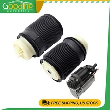 Fits Mercedes w218 CLS63 AMG 4Matic Sedan Air Suspension Spring & Compressor 3pc
