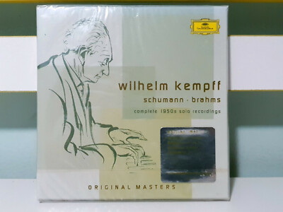 WILHELM KEMPFF Complete 1950s Solo Recordings - DG 5CD SEALED