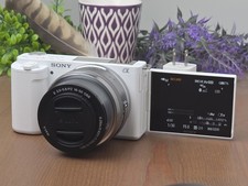 Sony Alpha ZV-E10 24 MP APS-C Interchangeable Lens Camera w/16-50mm PZ Lens