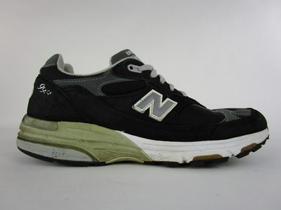 New Balance Men's 993 MR993BK Black White Shoes Sneakers Size 8 D Made In USA